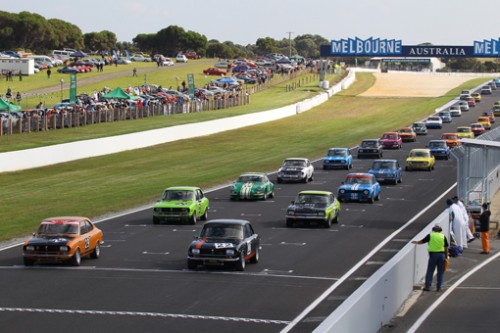 2011 Phillip Island Classic Start Line