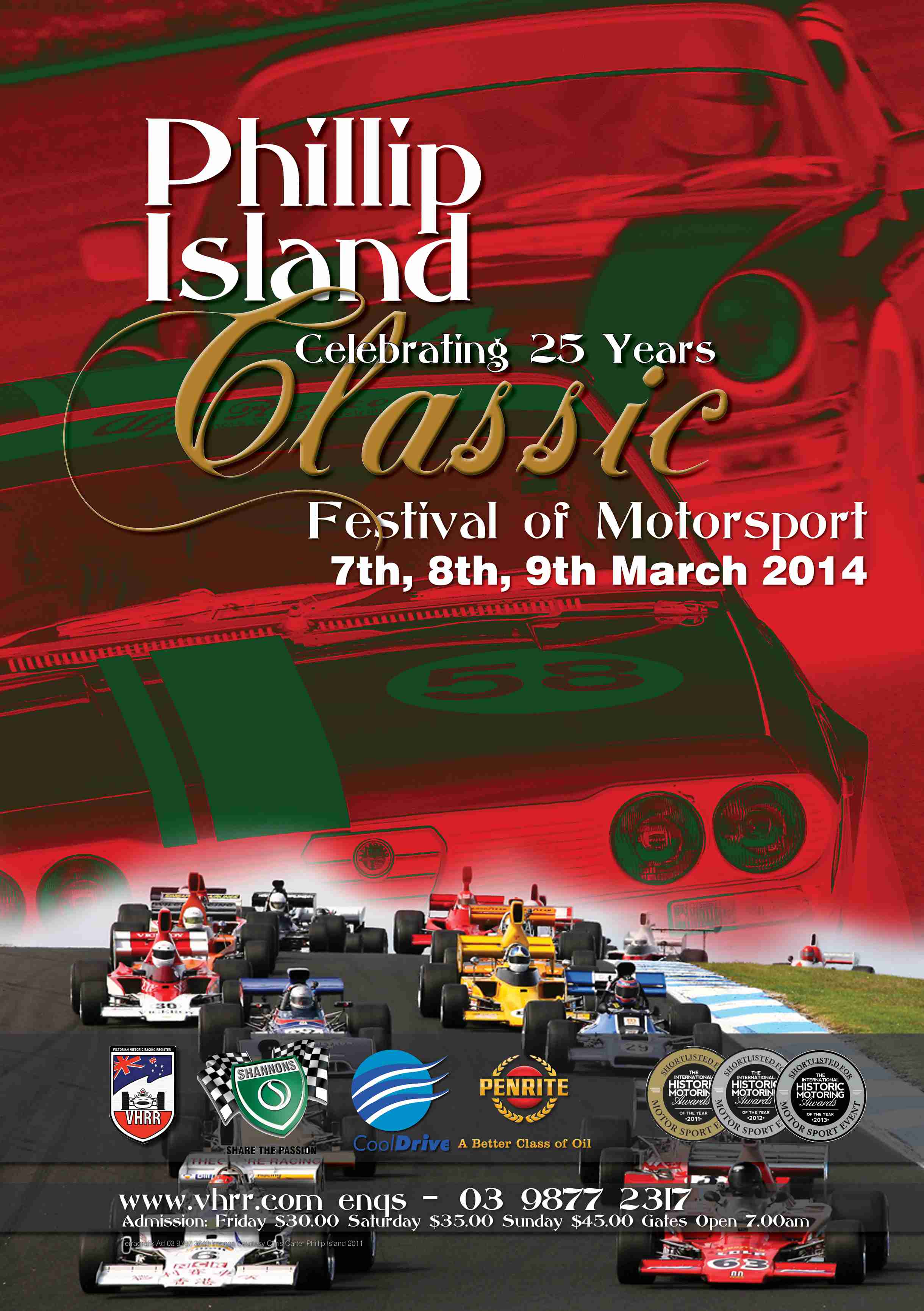 Phillip Island Classic Entry Package Historic Touring Cars