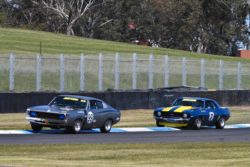 The legendary John Mann harasses the almost legendary Les Walmsley