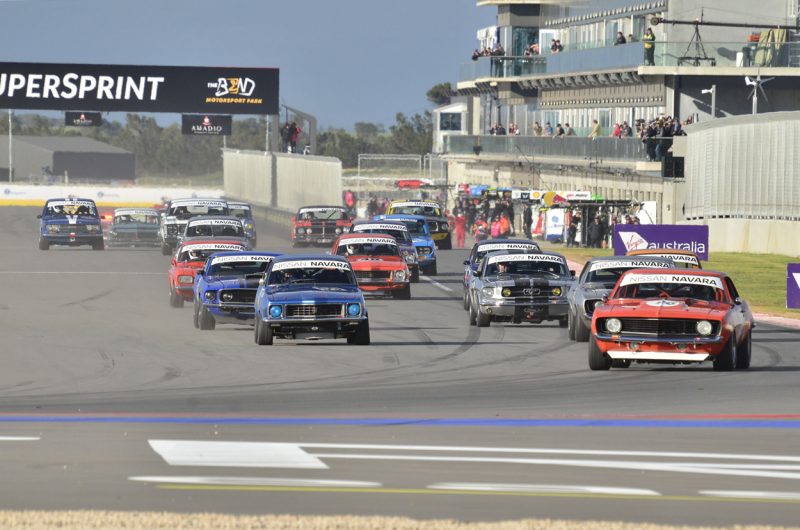 Historic Touring Cars at The Bend