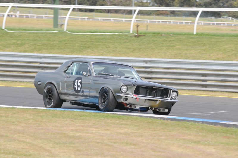Darryl Hansen drove his son's new car to great effect