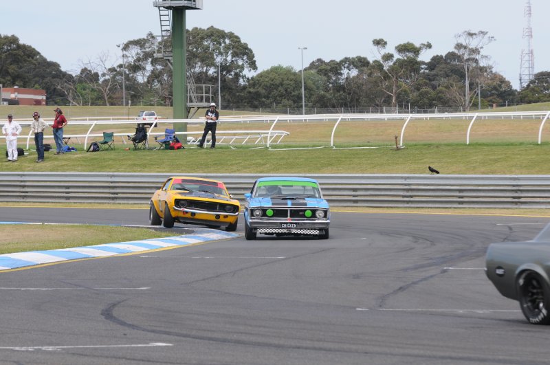 How does Paul Stubber go from back of grid to the lead in two laps? A bit like this....
