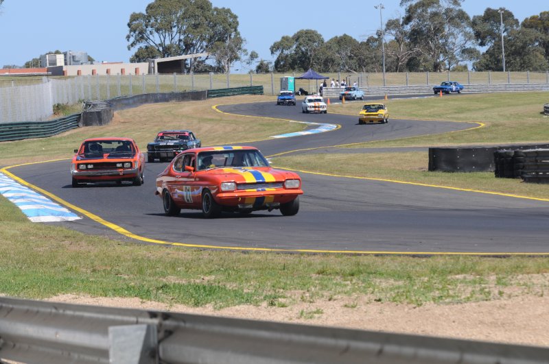 Neil Crowe in the Hare Capri was very quick