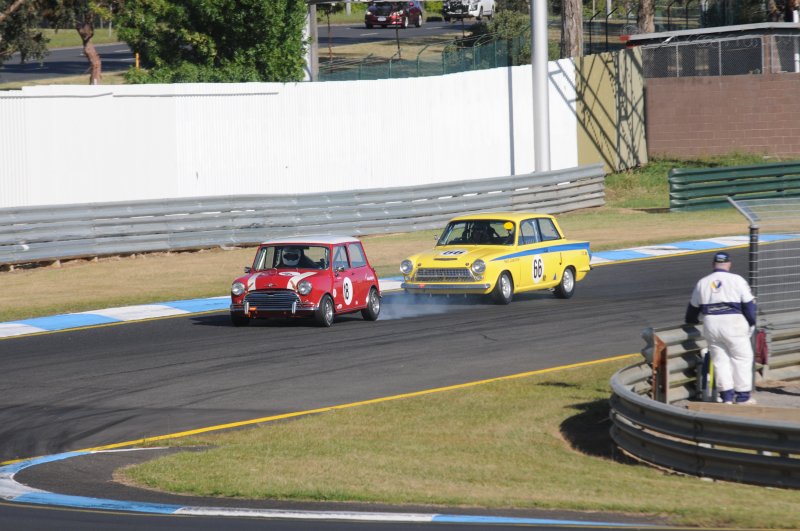Nick Cascone had to chase briefly for his second win