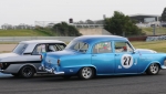 Eddie Dobbs dances with Ian Cowie's MkII Lotus