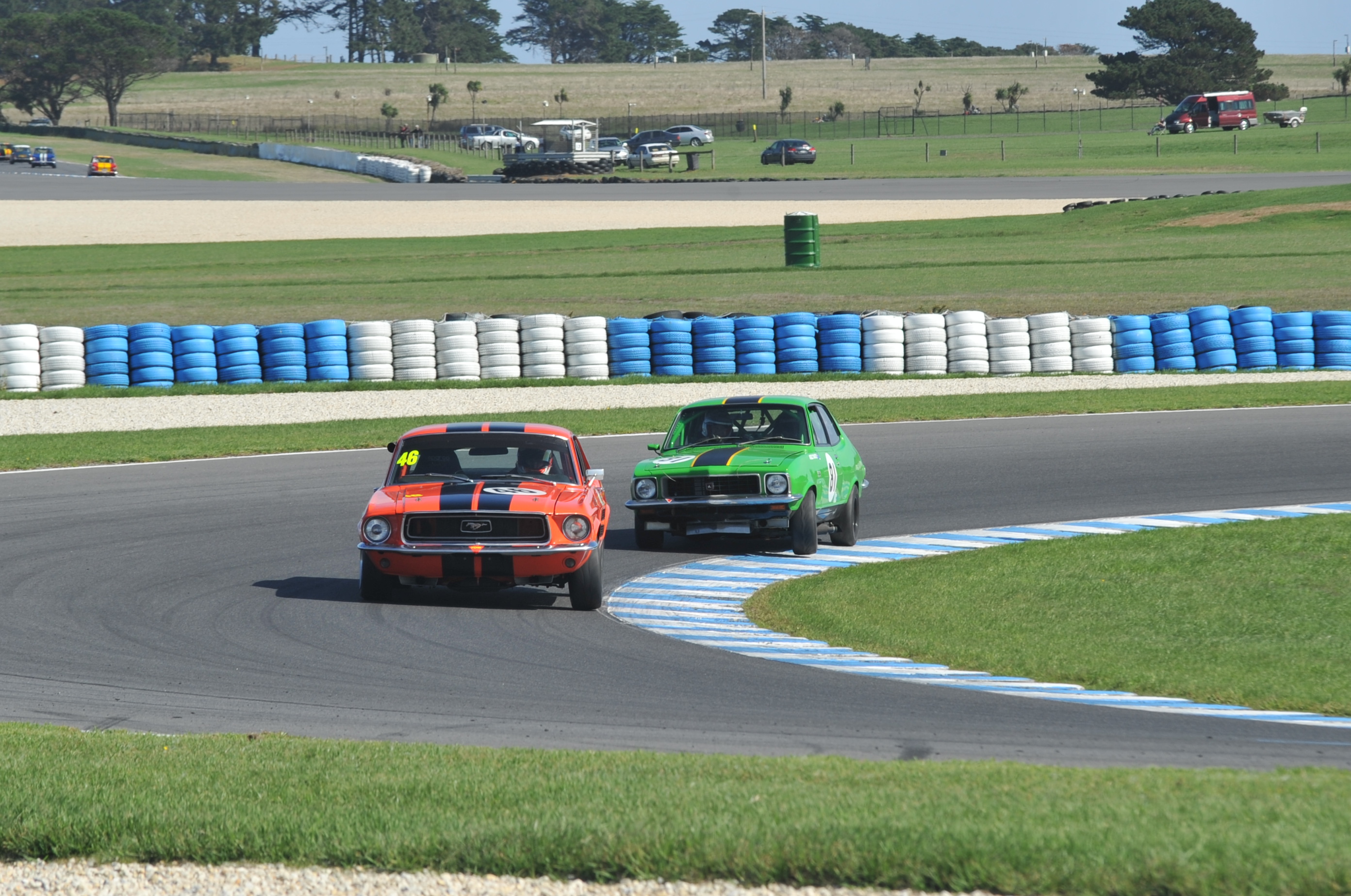 Angelo Taranto chased Leo Tobin hard