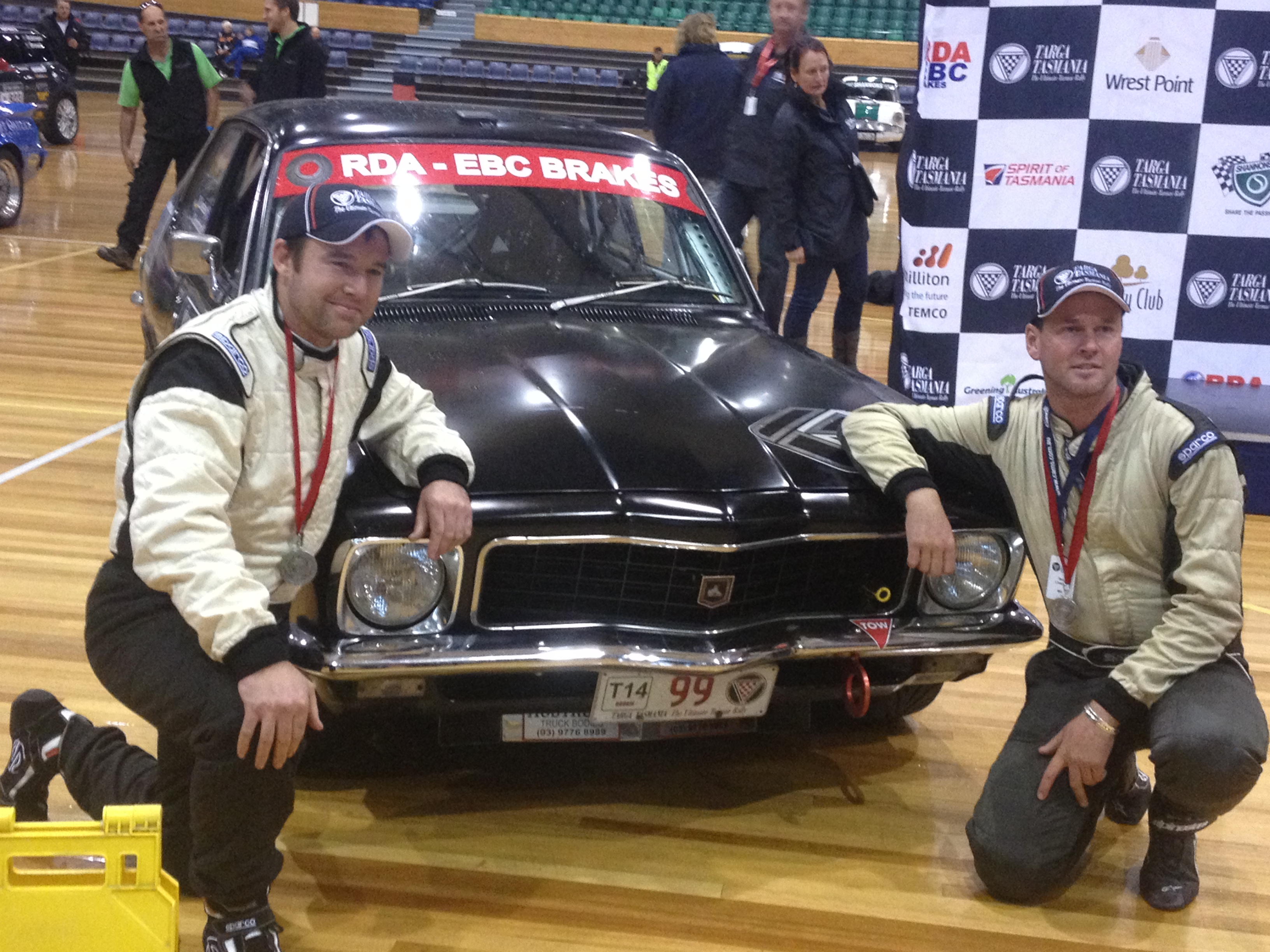 Dromana's Sam Livesey with James Goodchap won the Rookie Rally, his first motorsport event