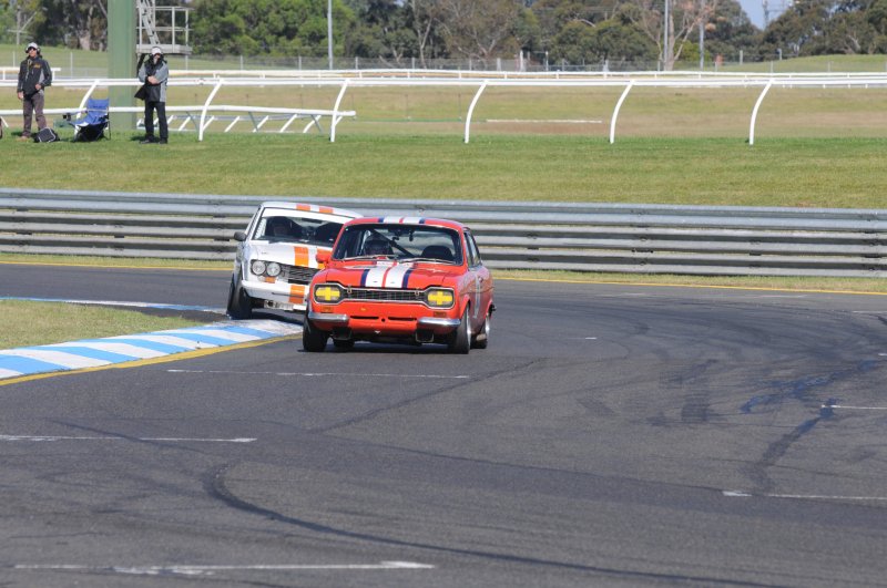 Peter van Summeren and David Brown were never far apart