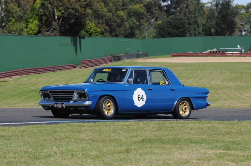 Wayne Walters wheels the immaculate Studebaker Lark