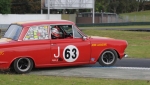 Bit-too-fast Johnny Luxmoore won the Sneddon Clubman Trophy for the most race stickers on a window.