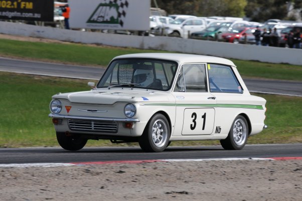 Callum Ross in David Robert's old Imp
