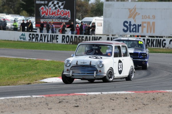 SA's Justin Elvin was the quickest Mini