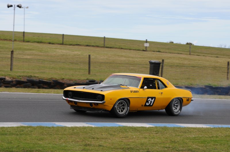 Paul Stubber set a new outright lap record of 1.45.9