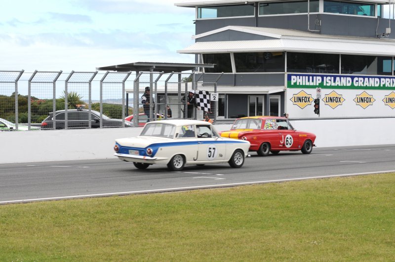 Victory at last! Fast Johnny pips Simon Browning by the merest margin