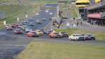Three abreast into Turn 1