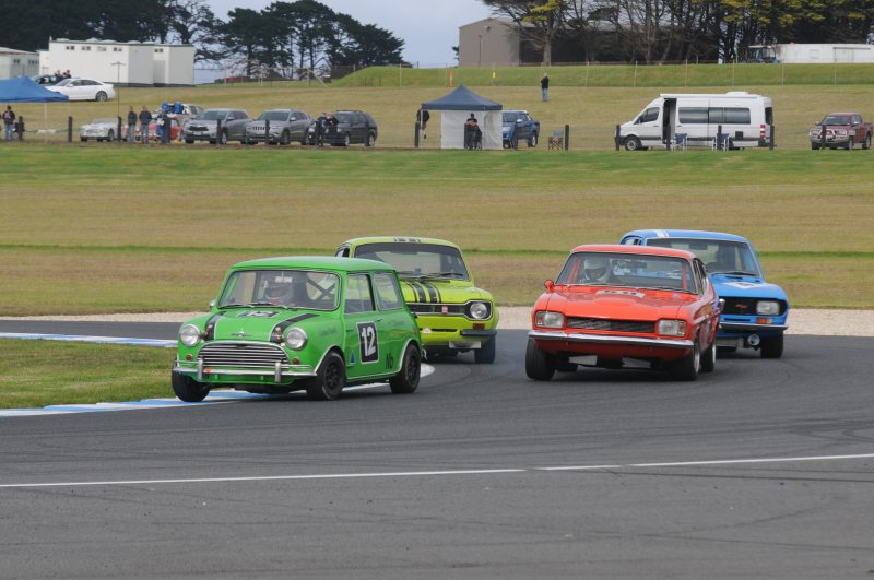 Graham Russell's green machine was mighty quick