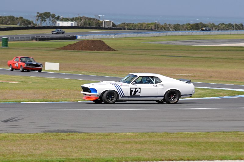 The huge chin spoiler brought Andy Clempson no luck