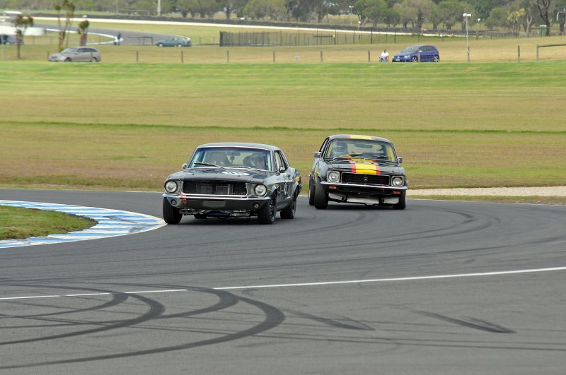 The old Ian Jones Torana was competitive all weekend with Stuart Young
