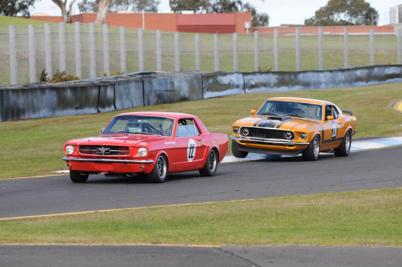 Perry Spiridis' Mustang was fast but spat belts