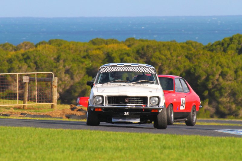 The Toranas of Mark Brewster finished 3rd and 4th in R3
