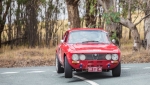 Colin Byrne whips the Alfa along to 2nd in Classic