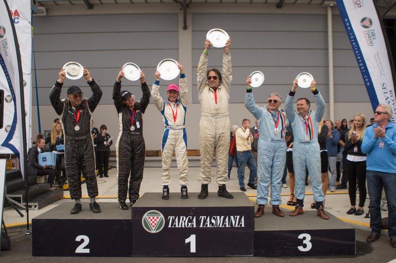 Plates held high, the Ullrichs, Freestones and White-Yelds are pumped on the podium