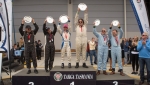Plates held high, the Ullrichs, Freestones and White-Yelds are pumped on the podium