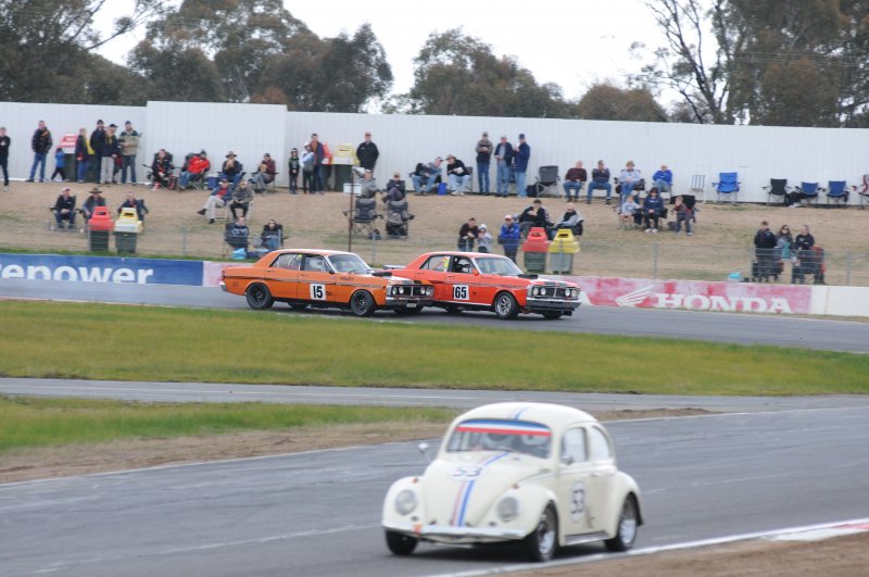 Herbie scuttles while Jason Foley pouts a move on Blu Cannon