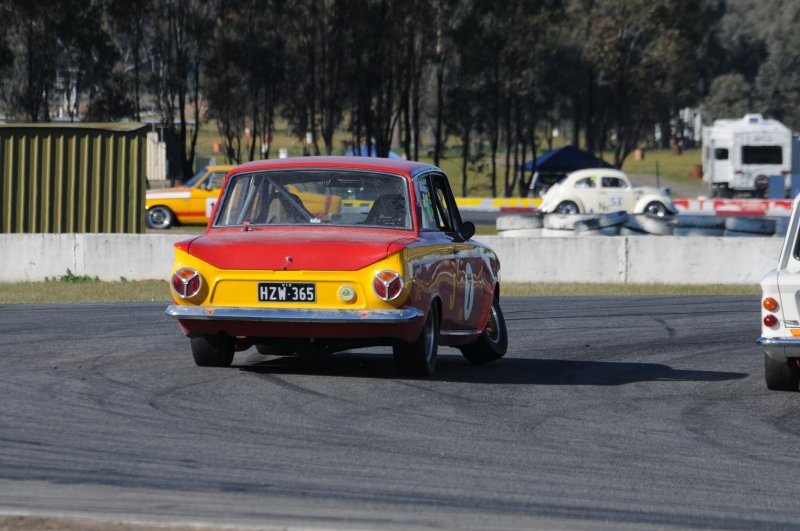 Just a little castor on Ted Perkins' Lotus