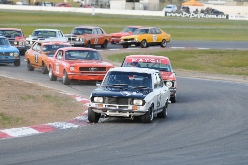 Phil Woodbury set pole but was out on lap 1, Race 1