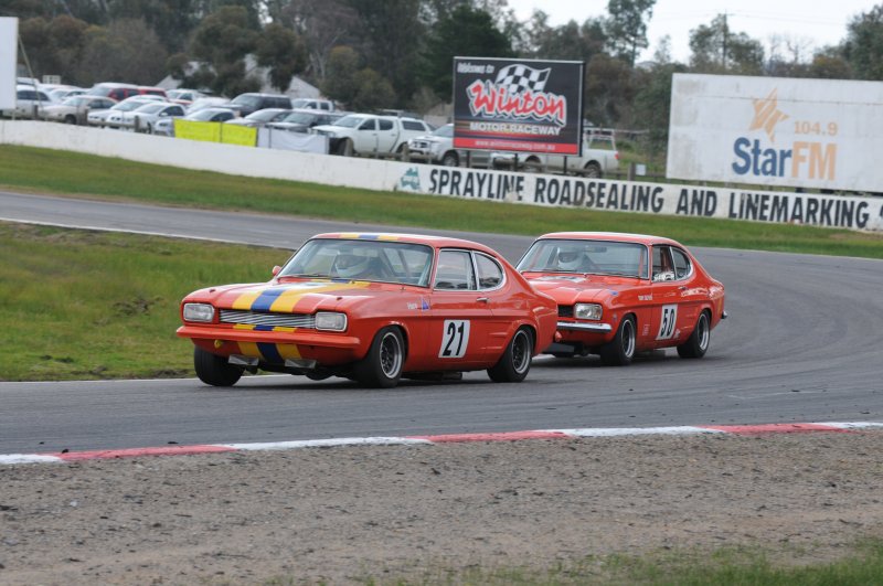 Tony Gilfuis chases Brendan Hare