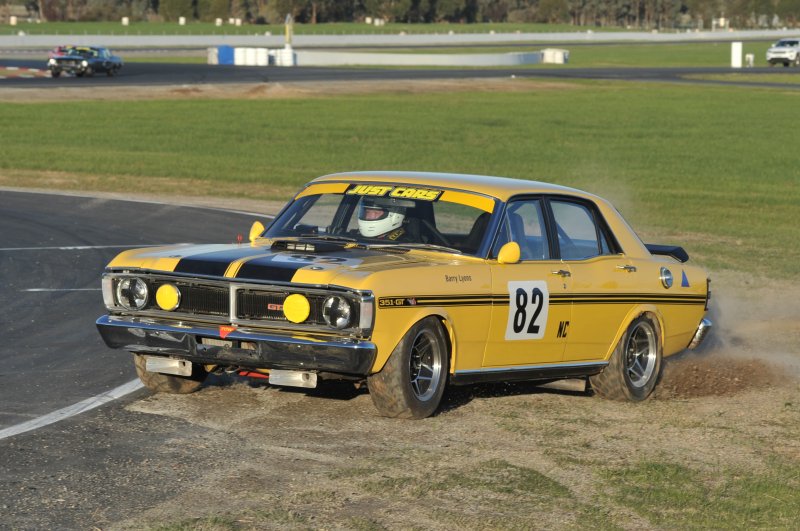 Barry Lyons' first race included gardening