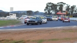 David Brown had been forced off before the first corner in R1