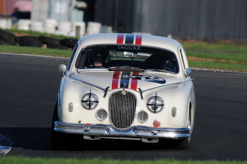 Stirring sight, Phil Pearmain's Jag