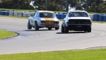 Mark Brewster chases WA's Martyn Piercey