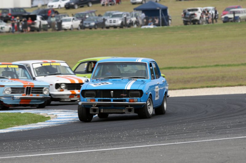 Geoff Davis's Mazda now handles well. James Smith