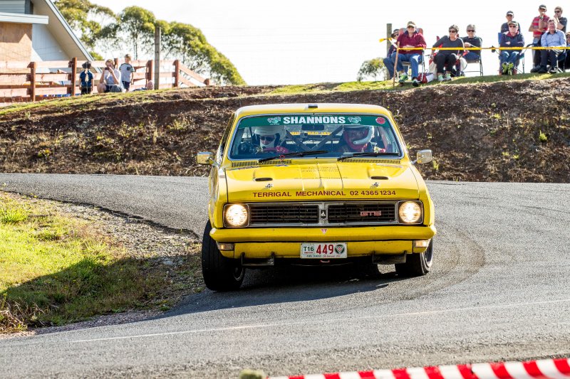 The famous old London-Syd Monaro was 4th