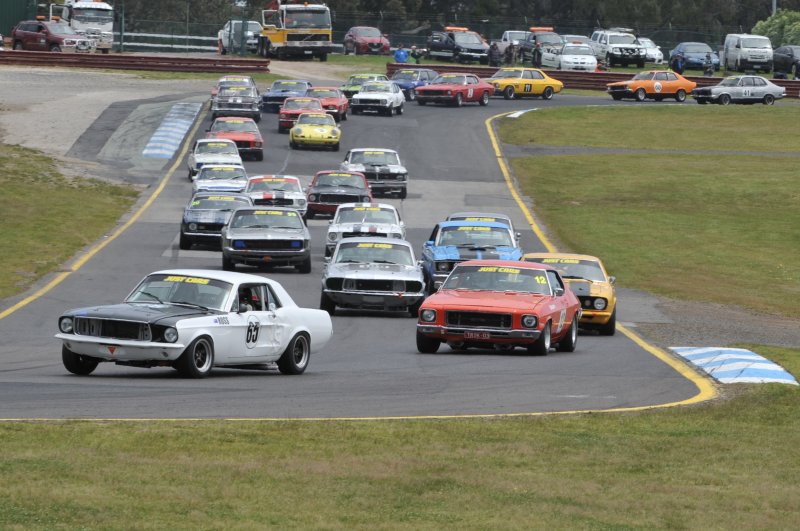 Ex-Carrera Cup racer Fraser Ross heads a big field in R2