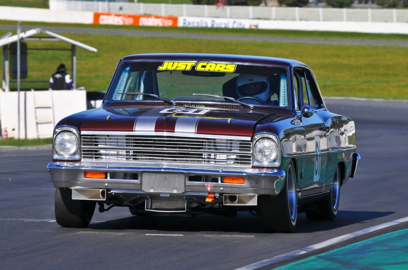 Ross Muller brought his Chev Nova from Sydney