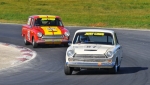 Cortina twins Simon Browning and Johnny Luxmoore finished 2 secs apart after half an hour