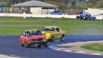 Daniel van Stokrom ahead of the Harrison Mustang