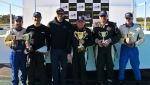Just Car\'s Ash Hunter presented the cups