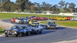 The field streams into Turn 1 and 2