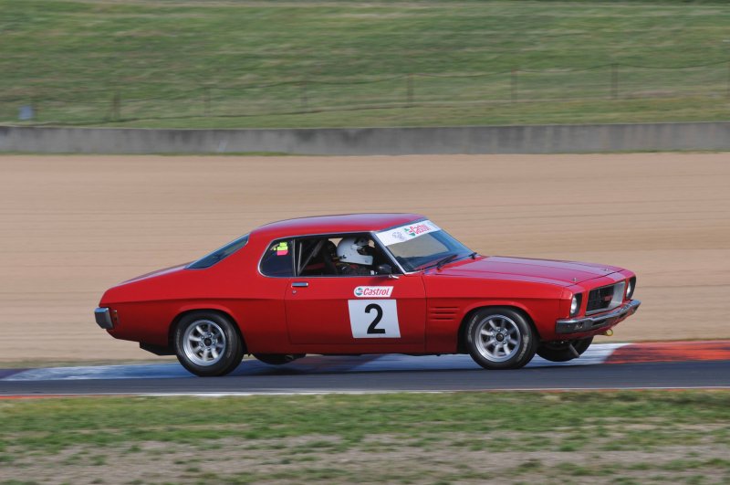 John Alessi had greta fun in the Monaro unitl an R3 DNF