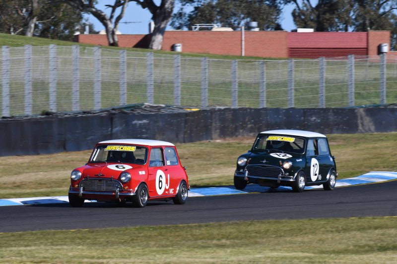 Adrian Read and Richard Hill were the class of the Mini field