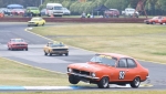 Young gun Elliott Barbour on fire in the immacluate Torana