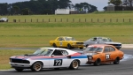 Andy Clempson claimed his first Fastback win in the Trophy Race