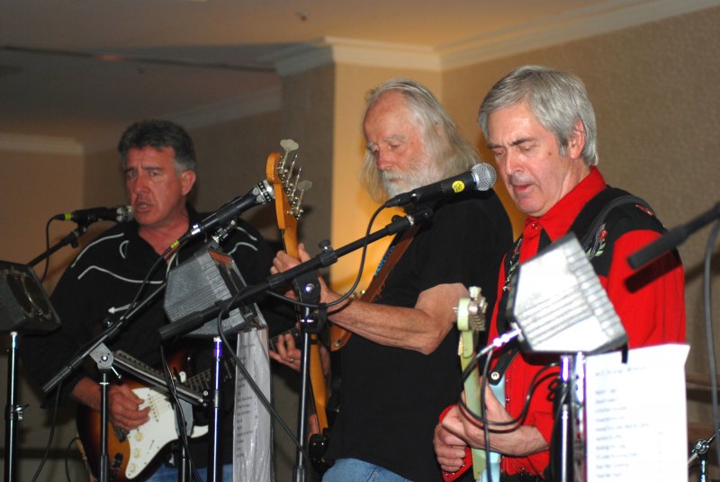 Brashy and the band belted \'em out for the Club many times