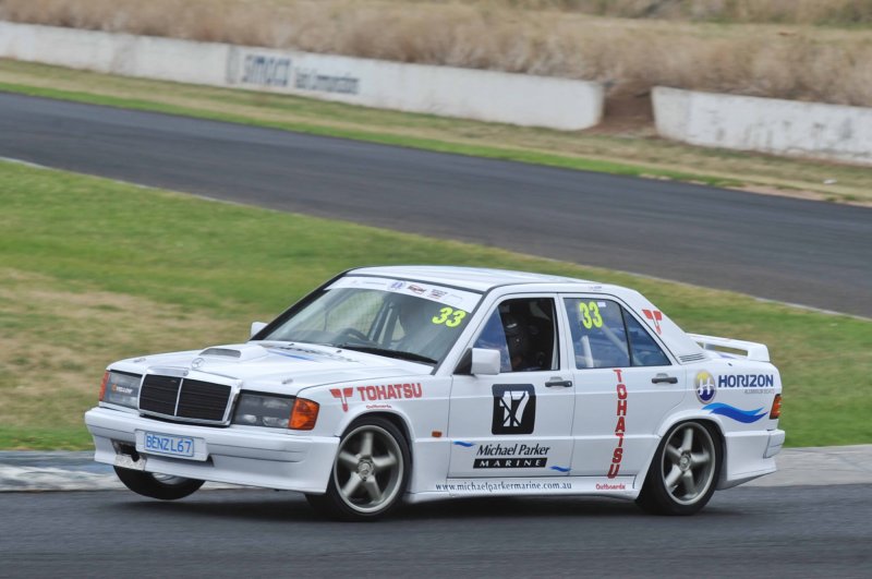Neat Group A Benz lifts a wheel