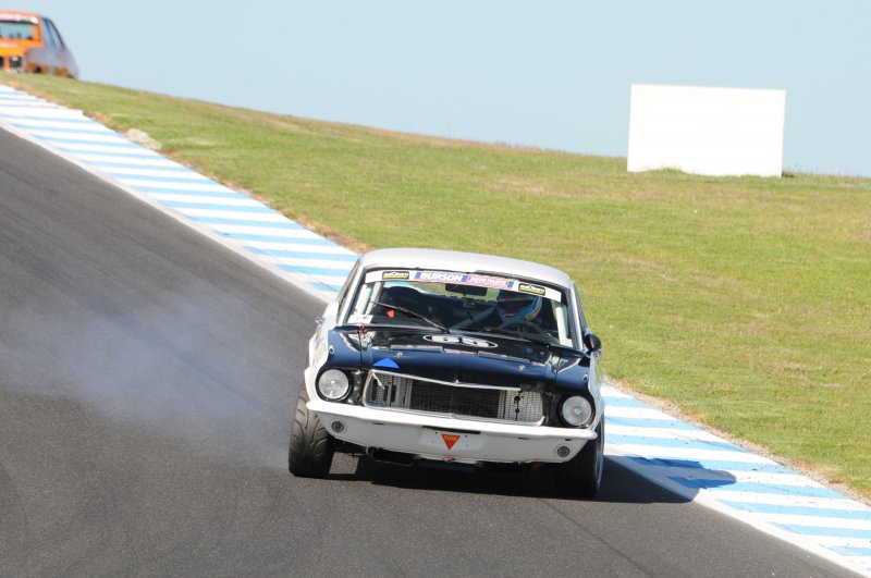 Fast man Fraser Ross sets up MG Corner JPG
